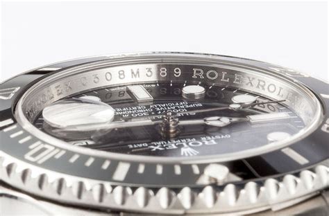 rolex submariner seriale u|rolex serial number inside bezel.